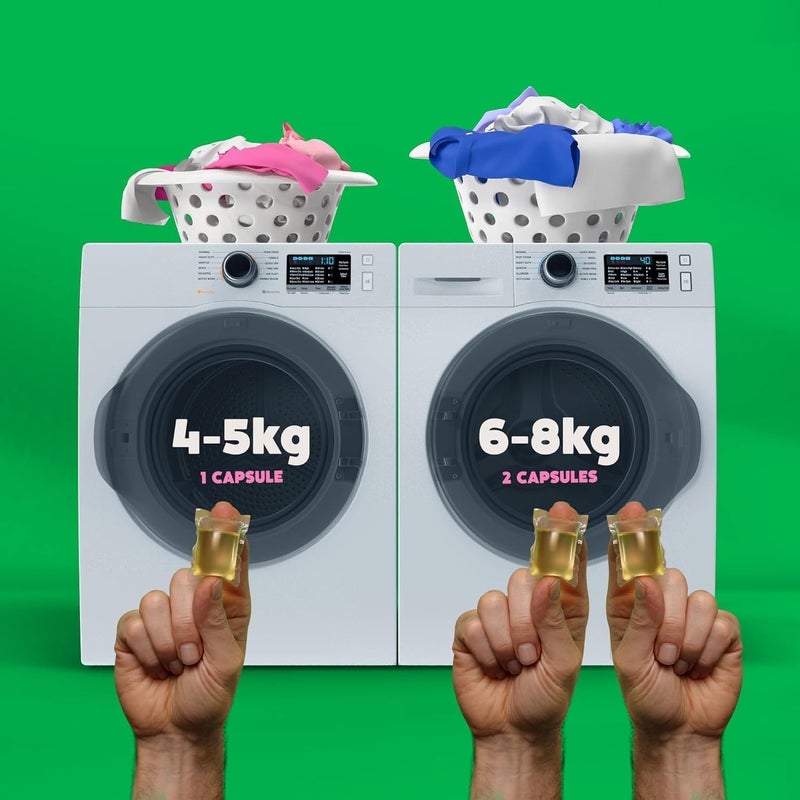 ecover Laundry Pods Non-Bio Fresh Almond and Rescued Apricot Scent - 18 Capsules - Image 3